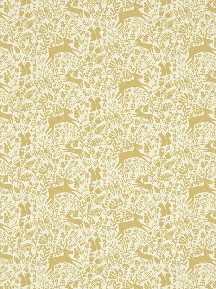 Scion Natural Kelda Woodland Animal 10.05M Wallpaper - Image 2 of 2
