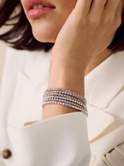 Pink Sparkle Stretch Bracelet Pack - Image 2 of 5