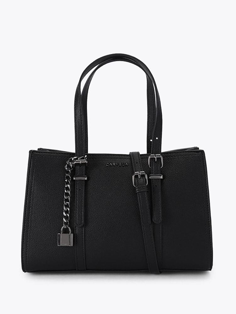 Carvela Black Cappuccino Mini Tote Bag - Image 1 of 4