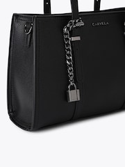 Carvela Black Cappuccino Mini Tote Bag - Image 4 of 4