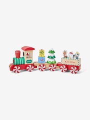 JoJo Maman Bébé Wooden Christmas Train - Image 3 of 6
