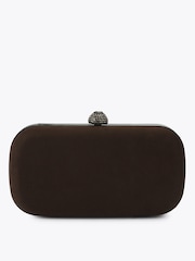 Carvela Brown Cecilia Hard Clutch Bag - Image 1 of 4