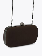 Carvela Brown Cecilia Hard Clutch Bag - Image 2 of 4