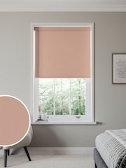 Plaster Pink Echo Made to Measure Blackout Roller Blind - Image 1 of 6
