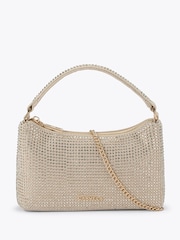 Carvela Gold Lazio Embellished Clutch Bag - Image 1 of 4