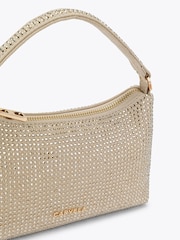 Carvela Gold Lazio Embellished Clutch Bag - Image 4 of 4