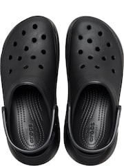 Crocs Black Classic Crush Clogs - Image 5 of 7