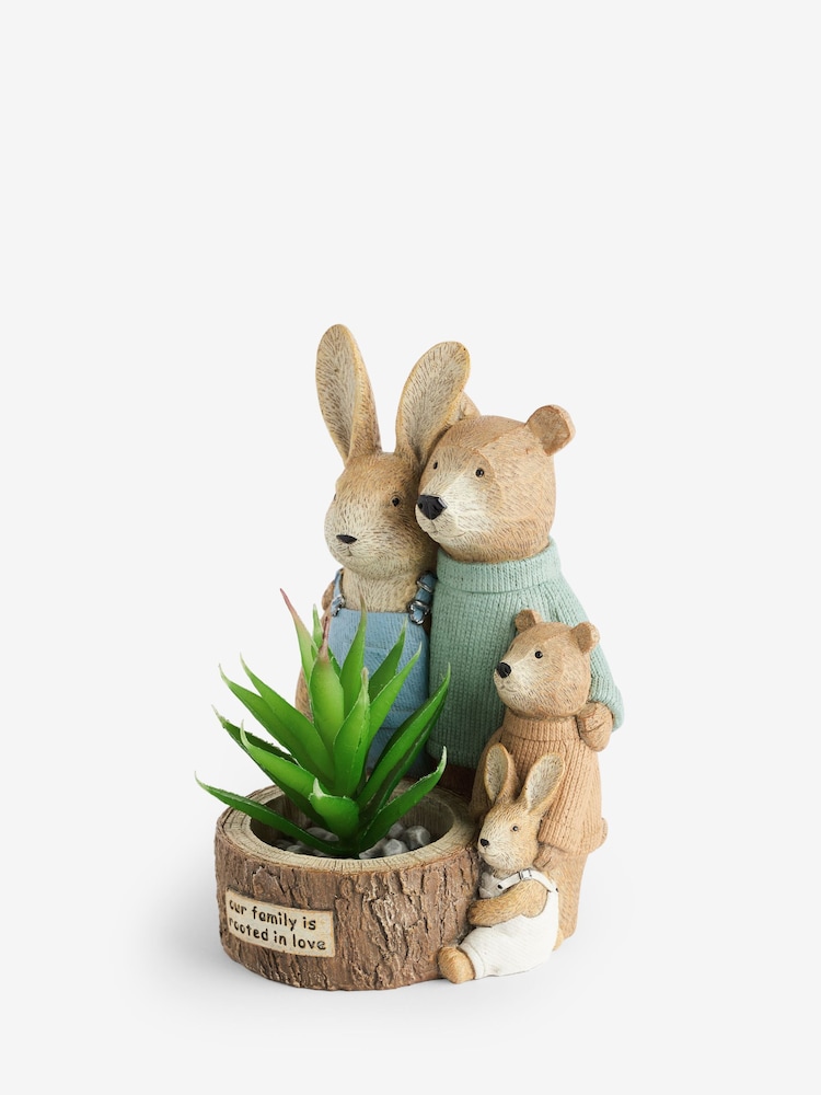 Green Bertie and Rosie Artificial Succulent - Image 3 of 5