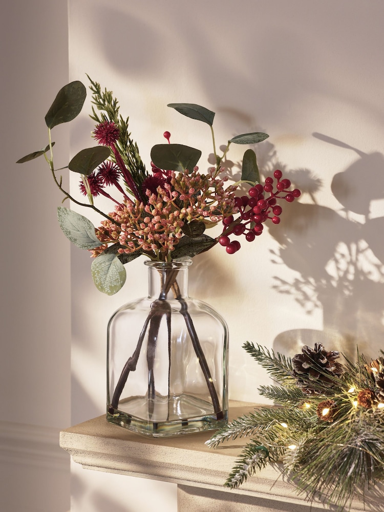 Green Red Berry Small Arrangement - Image 1 of 4