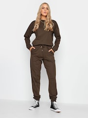 Long Tall Sally Brown Cuffed Joggers - Image 2 of 3