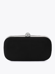 Carvela Black Cecilia Hard Clutch Bag - Image 1 of 4