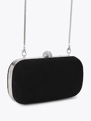 Carvela Black Cecilia Hard Clutch Bag - Image 2 of 4