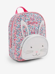 JoJo Maman Bébé Pink Personalised Bunny Backpack - Image 1 of 8