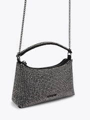 Carvela Black Lazio Embellished Clutch Bag - Image 2 of 4