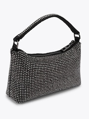 Carvela Black Lazio Embellished Clutch Bag - Image 3 of 4