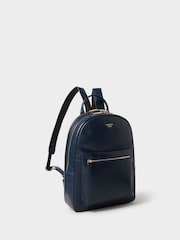 Osprey London Blue The Adaline Leather Backpack Bag - Image 2 of 6