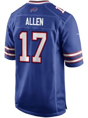 Nike Blue Buffalo Bills Home Game Jersey - Josh Allen Youth - Image 3 of 3