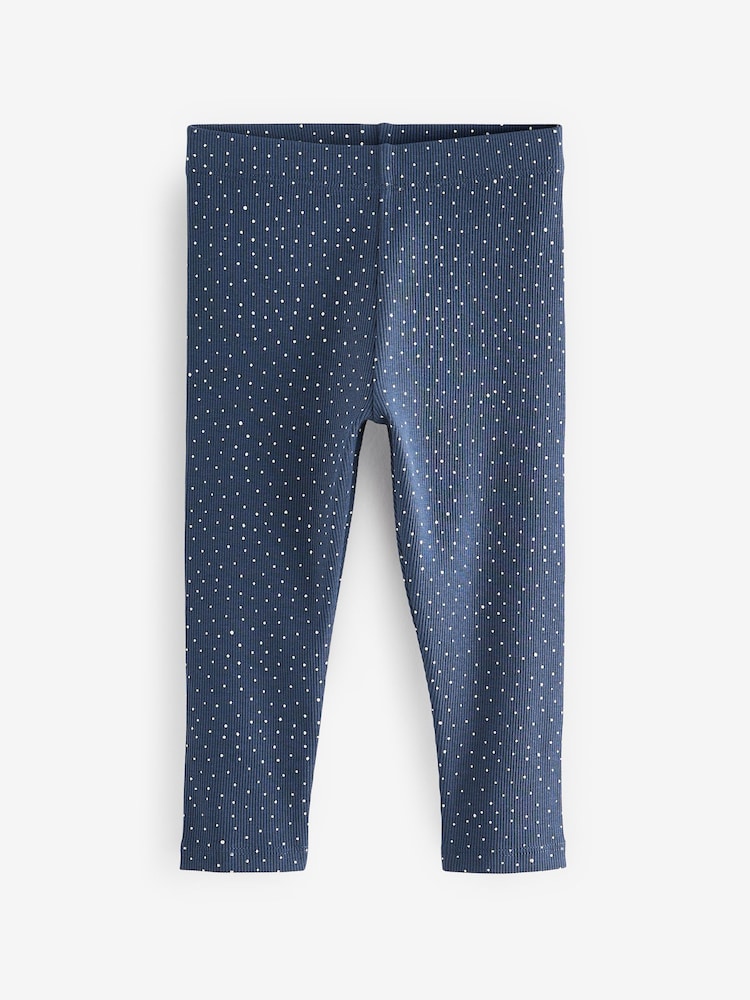 Marine - Gerippte Leggings im 5er-Pack (3 M.–7 J.) - Image 6 of 8