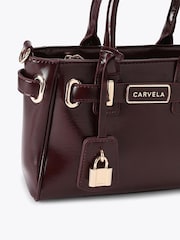 אדום - Carvela תיק סל קטן, דגם Violet - תמונה 4 מתוך 4