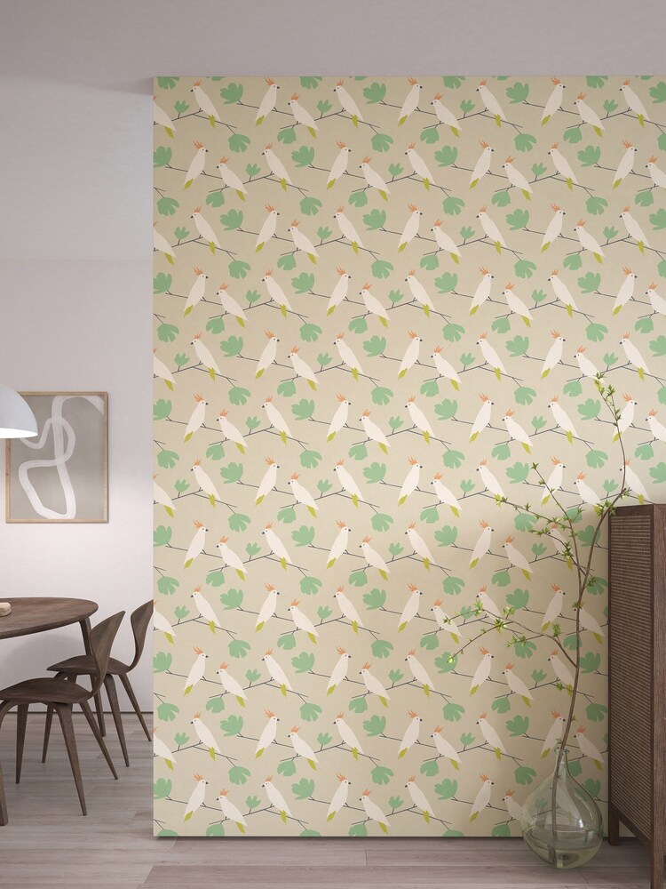 Scion Natural Love Birds 10.05M Wallpaper - Image 1 of 2