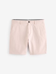 Light Pink Straight Fit Stretch Chinos Shorts - Image 5 of 9