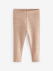 Neutral Leggings 3 Pack (3mths-7yrs) - Image 2 of 6
