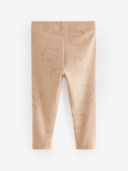 Neutral Leggings 3 Pack (3mths-7yrs) - Image 3 of 6