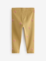 Dusky Orange Ribbed Leggings 5 Pack (3mths-7yrs) - Image 7 of 8