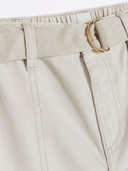 River Island dekleta Self Belted kargo hlače (z žepi na hlačnicah) 100% Cotton hlače - Slika 3 iz 4