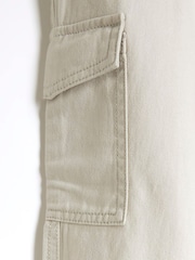 River Island dekleta Self Belted kargo hlače (z žepi na hlačnicah) 100% Cotton hlače - Slika 4 iz 4