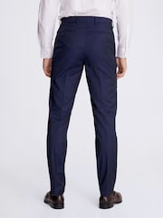 MOSS Ink Blue Tailored Stretch Suit: Trousers - Image 2 of 3