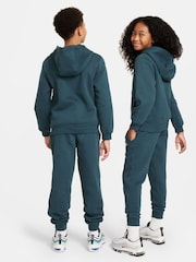 Nike Green Club Fleece Tracksuit - Image 2 of 8