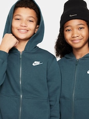 Nike Green Club Fleece Tracksuit - Image 4 of 8