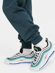 Nike Green Club Fleece Tracksuit - Image 8 of 8