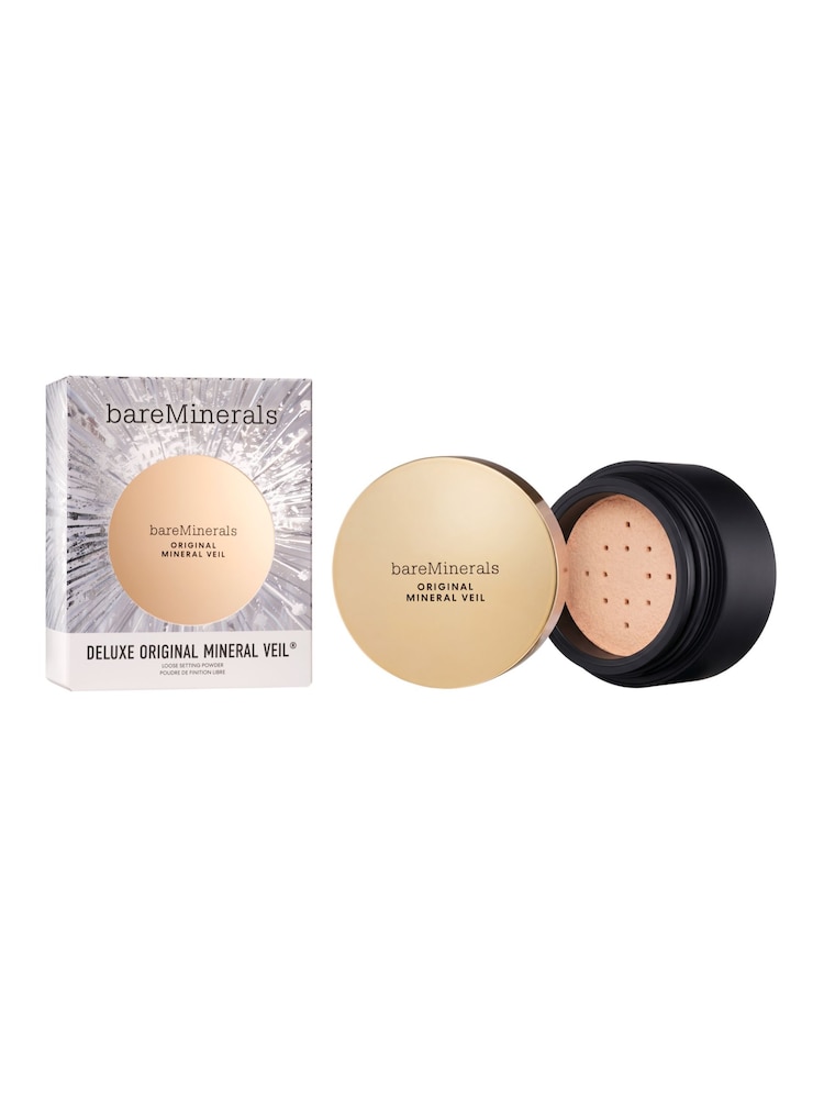 bareMinerals No Colour Deluxe Original Mineral Veil Loose Setting Powder (Worth £91) - Image 1 of 3 bareMinerals No Colour Deluxe Original Mineral Veil Loose Setting Powder (Worth £91) - Image 1 of 3