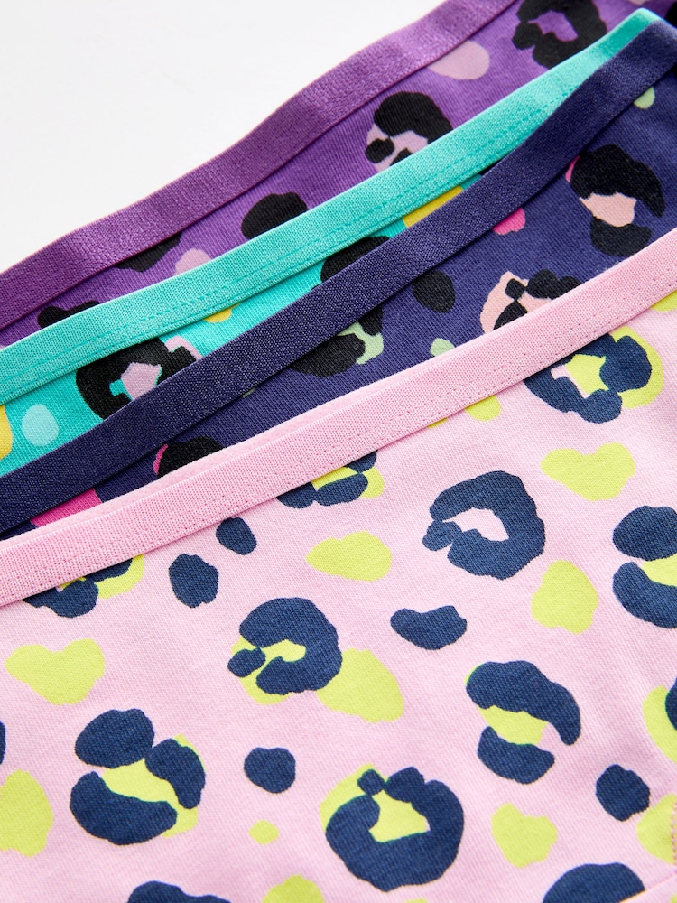 Pink/Purple Animal Print Hipsters 7 Pack (2-16yrs) - Image 10 of 10