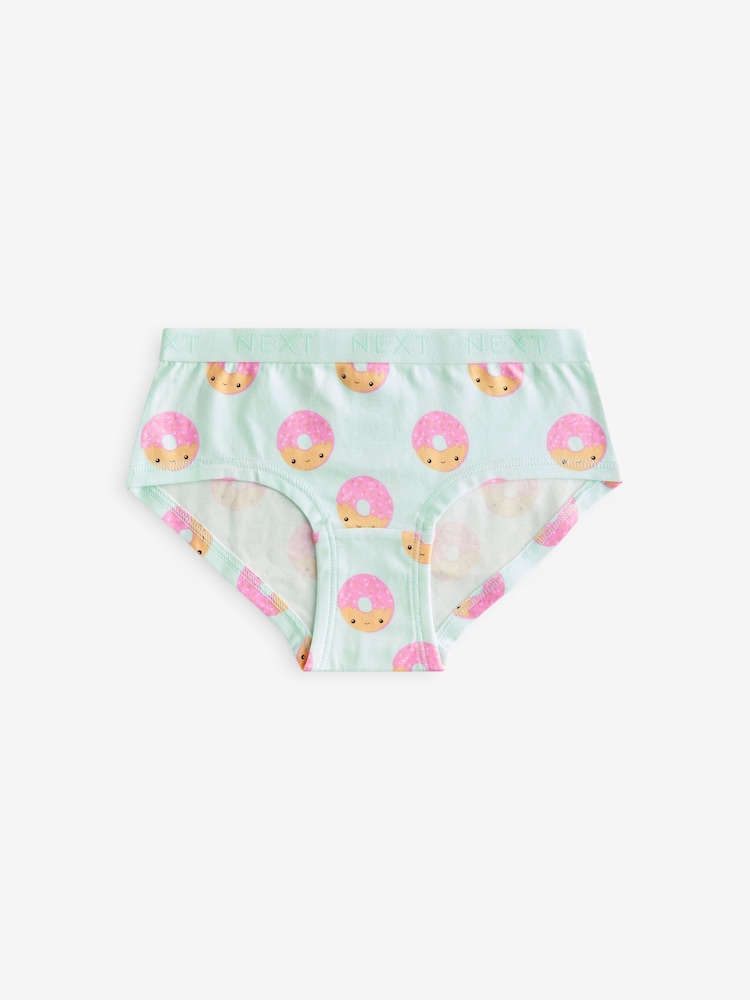 Lila/Aqua, Donut/Pizza - 5er-Pack Hipsters (2–16 Jahre) - Bild 2 von 8 Lila/Aqua, Donut/Pizza - 5er-Pack Hipsters (2–16 Jahre) - Bild 2 von 8