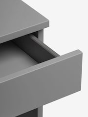 Grey Flynn 2 Drawer Console Dressing Table - Image 3 of 10