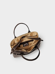 Osprey London Brown The Kellie Leather Laptop Bag - Image 6 of 6