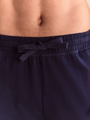 Navy Blue Open Slim Lightweight Joggers - Image 6 of 6