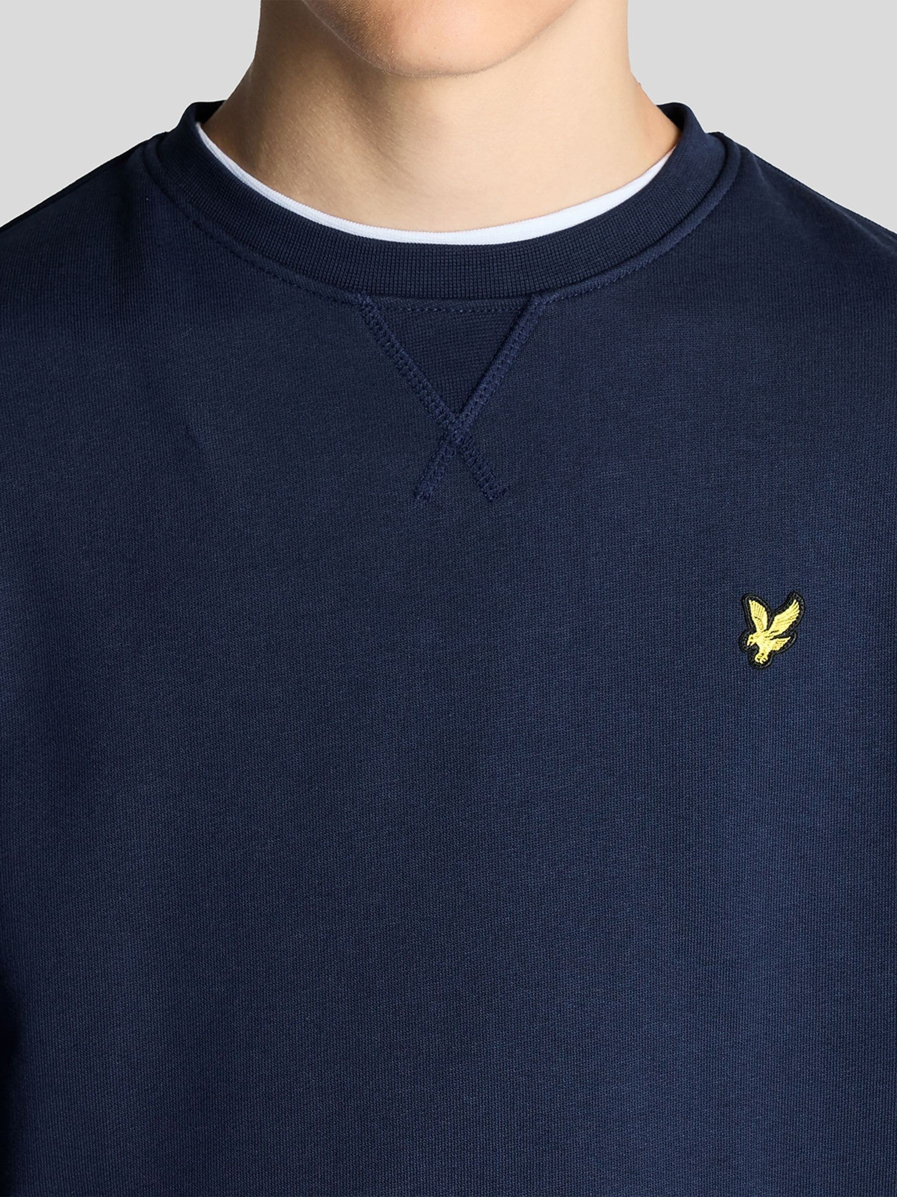 Buy Lyle & Scott Navy Blue Crew Neck Boys Sweatshirt from Next USA