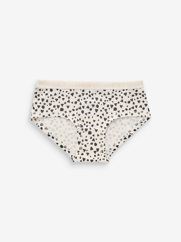Roza/rjava - živalski vzorci Hipsters 7 Pack (2-16let) - Slika 1 iz 10