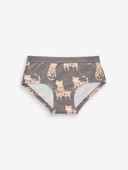 Roza/rjava - živalski vzorci Hipsters 7 Pack (2-16let) - Slika 4 iz 10