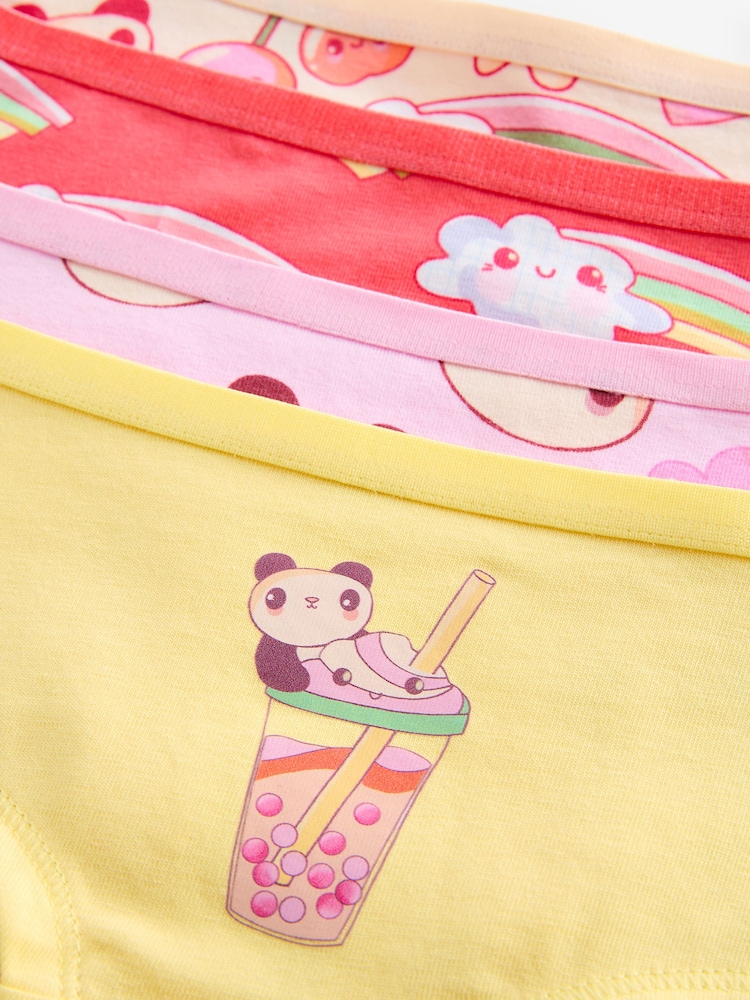Panda, pink - Hüftslips mit Animalprint im 7er-Pack (2 bis 16 Jahre) - Bild 3 von 3 Panda, pink - Hüftslips mit Animalprint im 7er-Pack (2 bis 16 Jahre) - Bild 3 von 3