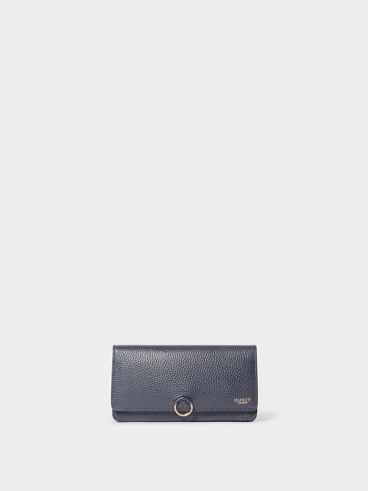 Osprey London Blue The Harper Leather Matinee Purse - Image 1 of 6 Osprey London Blue The Harper Leather Matinee Purse - Image 1 of 6
