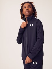 Under Armour Black Boys Youth Knit Tracksuit - Image 3 of 10