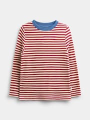 JoJo Maman Bébé Jersey Denim Embroidered Pinny Top Set - Bilde 3 av 8