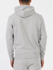 Luke 1977 Grey Los Angeles 2 Mid Marle 100% Cotton Hoodies - Image 2 of 7
