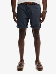 Superdry Blue Utility Chino Shorts - Image 1 of 7