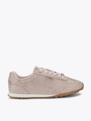 Carvela Pink Martina Embellished Trainers - Image 1 of 4